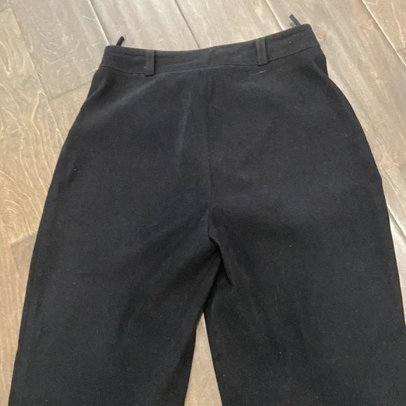 Vintage CASCADE Black Trousers size 38 - Picture 5 of 5